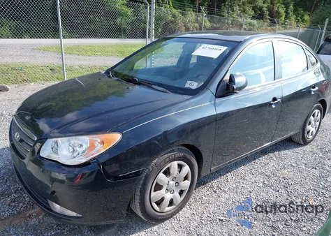 2008 Hyundai Elantra Gls/Se from USA, damaged, VIN KMHDU46D28U583162